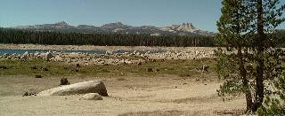 Courtright Lake is fairly low