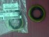 I used a new seal from Toyota, p/n 90311-38047.  Be sure to apply some grease along the inside of the seal lip and make sure the pinion flange sealing surface is not grooved.  If it is the new seal may leak, a new flange is available from the dealer.