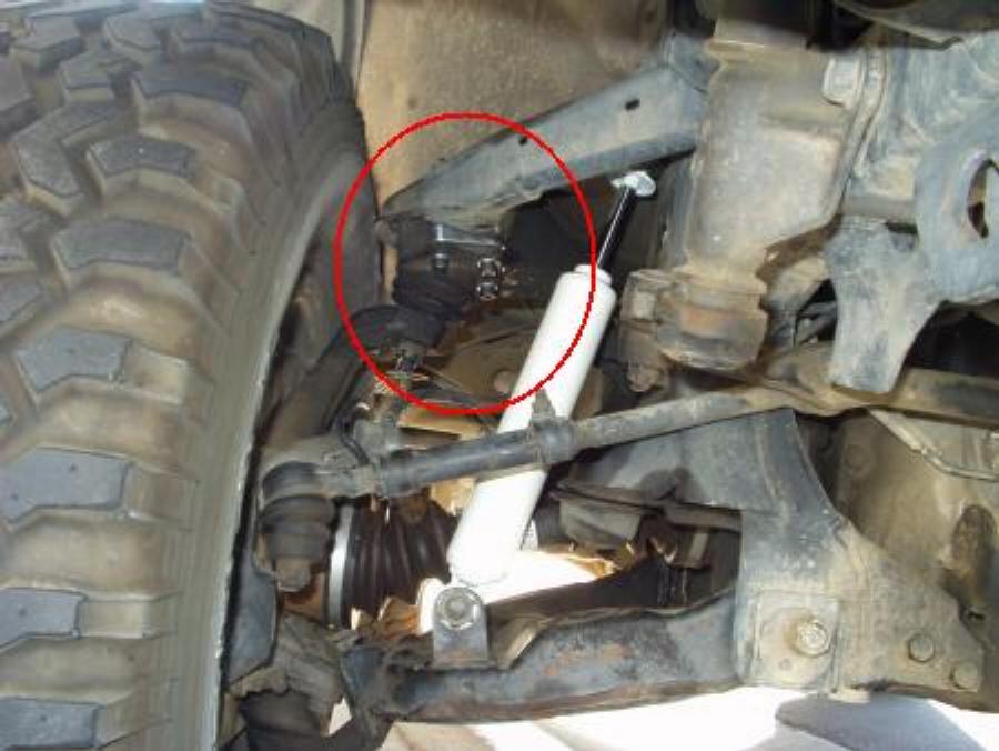 Toyota IFS Ball Joint Spacer Installation
