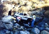 Stacking some rocks 